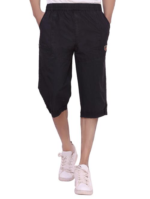black cotton three fourths - 10842548 - Very Small Image - 1