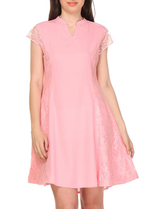 pink lace dress - 10847809 - Very Small Image - 1