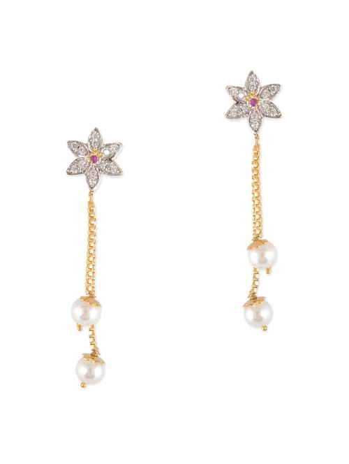 silver metal alloy earring - 10848013 - Very Small Image - 1