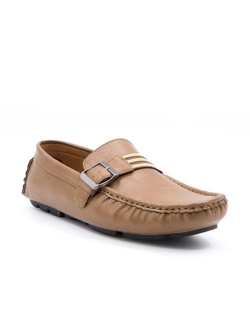 beige faux leather loafer - 10848320 - Very Small Image - 1