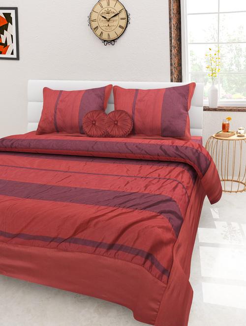 garnet striped quilt set of 5 - 1084910 - Very Small Image - 1