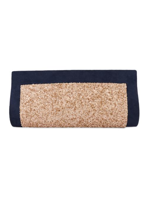 blue sequined suede clutch - 1085069 - Very Small Image - 1