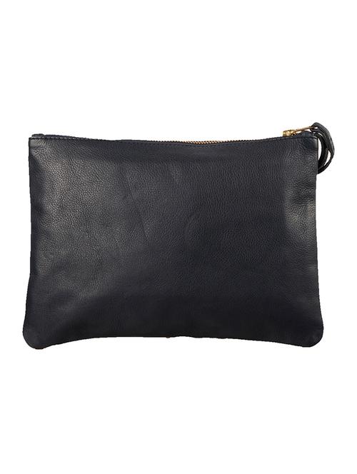 black leather clutch - 10851438 - Very Small Image - 1