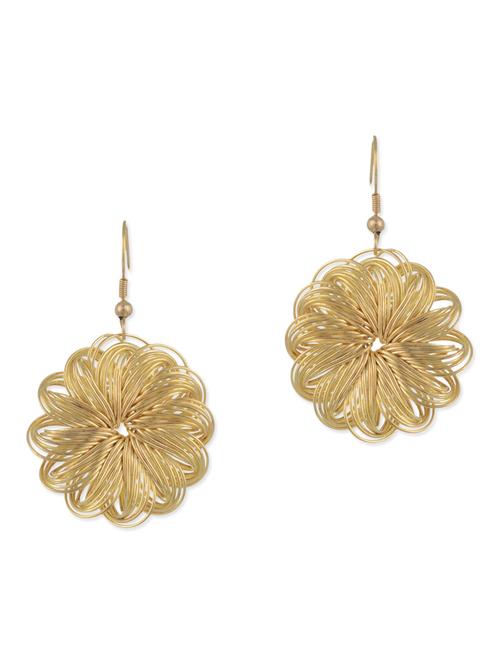 golden metal alloy earring - 10853014 - Very Small Image - 1