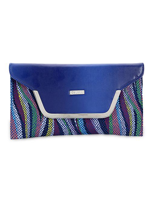 Printed Leatherette Clutch - 1085334 - Very Small Image - 1
