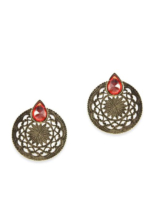 metallic metal alloy earring - 10858464 - Very Small Image - 1