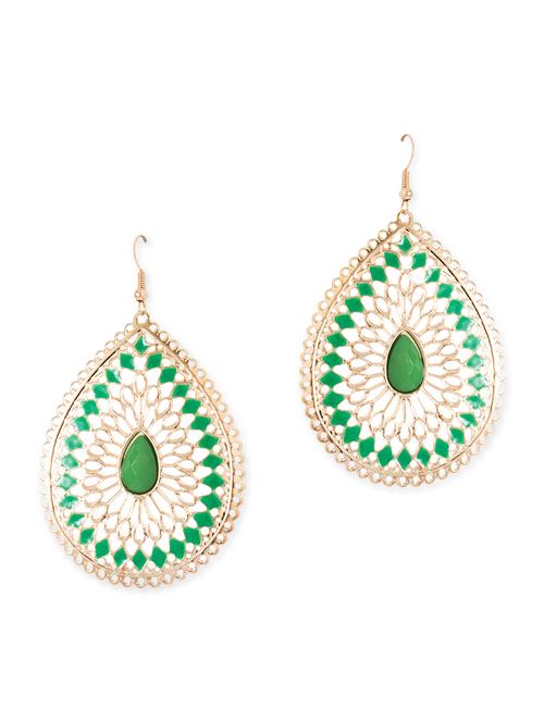 gold alloy earring - 10860583 - Very Small Image - 1