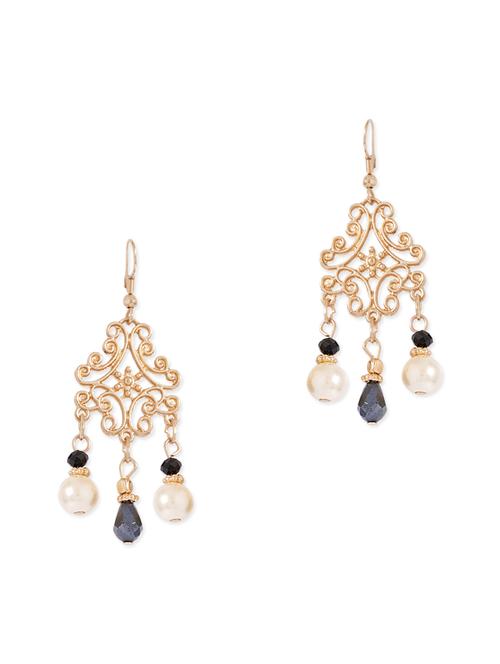 gold alloy earring - 10860779 - Very Small Image - 1