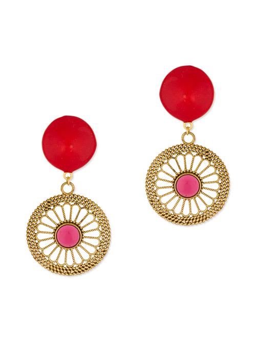 gold silver alloy earring - 10861114 - Very Small Image - 1