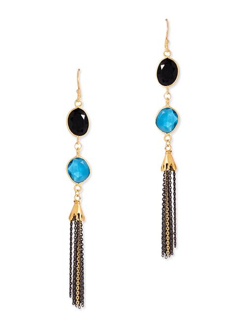 gold 3% silver alloy earring - 10861126 - Very Small Image - 1