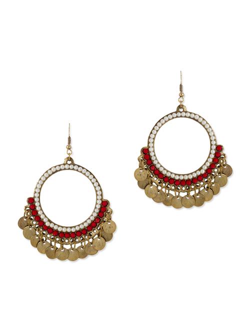 gold alloy earring - 10861185 - Very Small Image - 1