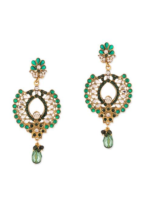gold alloy earring - 10861232 - Very Small Image - 1