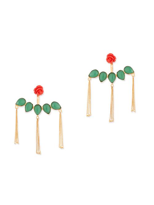 gold alloy earring - 10861314 - Very Small Image - 1