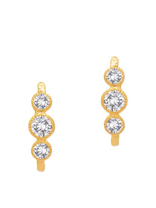 gold sterling silver earring - 10861362 - Very Small Image - 1