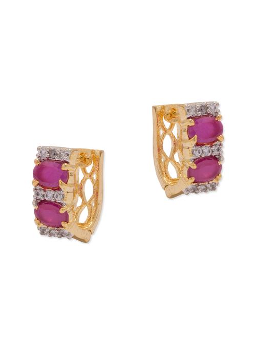 gold alloy earring - 10861485 - Very Small Image - 1