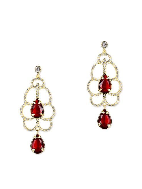 gold alloy earring - 10861492 - Very Small Image - 1