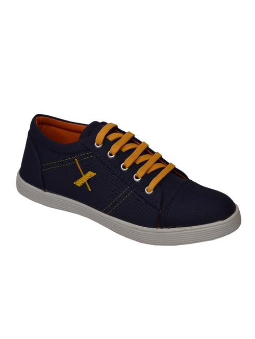 blue canvas sneakers - 10862197 - Very Small Image - 1