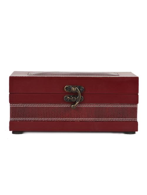 leatherette and wood watch case - 1087849 - Very Small Image - 1
