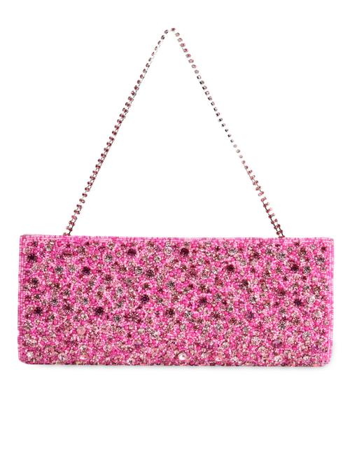 Pink embellished clutch - 1087978 - Very Small Image - 1