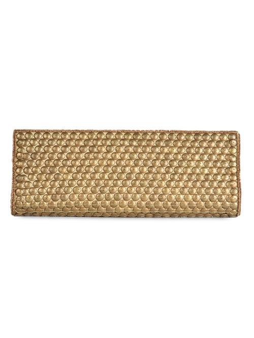 Golden embellished clutch - 1088033 - Very Small Image - 1