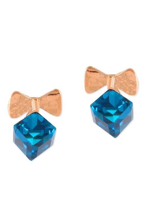 blue metal alloy earring - 10885313 - Very Small Image - 1
