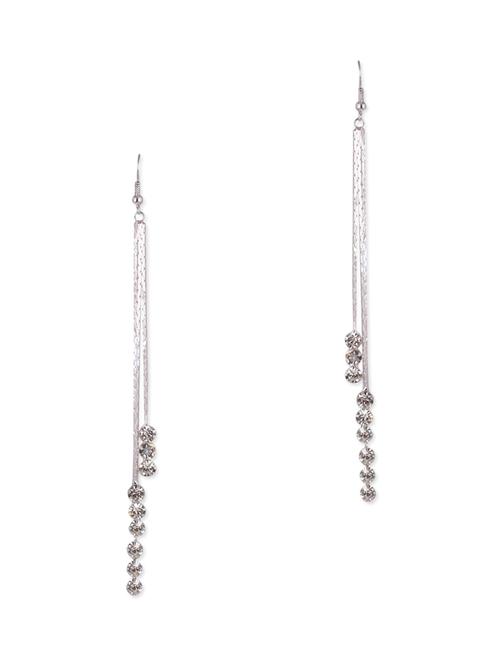 silver metal alloy earring - 10885316 - Very Small Image - 1