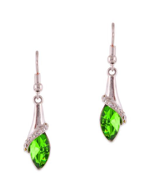 green metal alloy earring - 10885335 - Very Small Image - 1