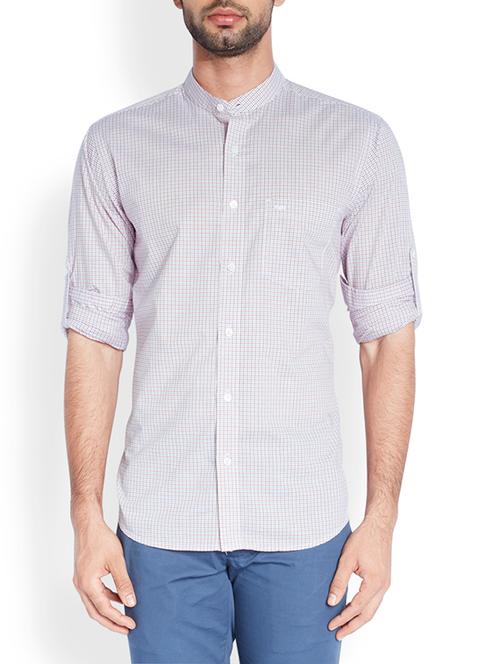 white cotton casual shirt - 10888773 - Very Small Image - 1