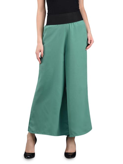 solid georgette palazzo - 1089287 - Very Small Image - 1