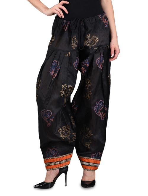 printed crepe salwar - 1089295 - Very Small Image - 1