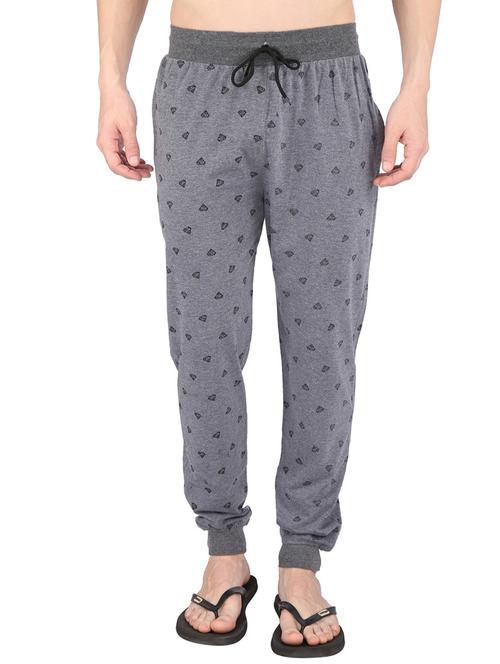 grey cotton track pant - 10897140 - Very Small Image - 1