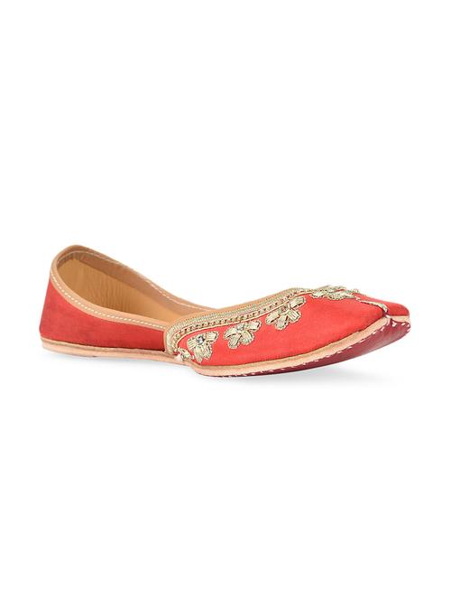 red leather mojris - 10900451 - Very Small Image - 1