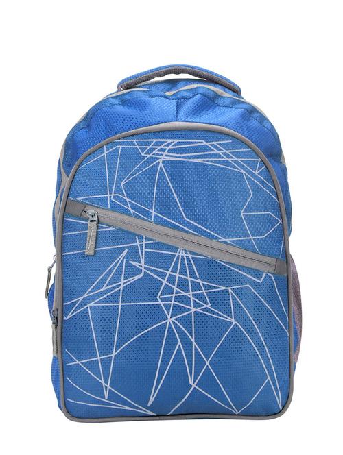 blue polyester backpack - 10911342 - Very Small Image - 1