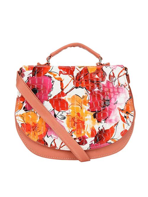 multi colored faux leather handbag - 10911390 - Very Small Image - 1