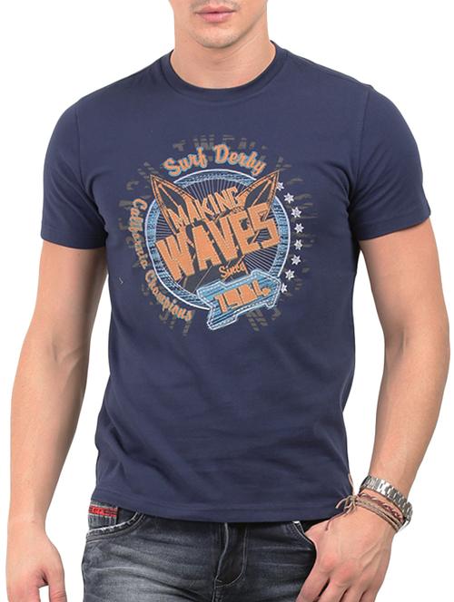 blue cotton tshirt - 10914827 - Very Small Image - 1