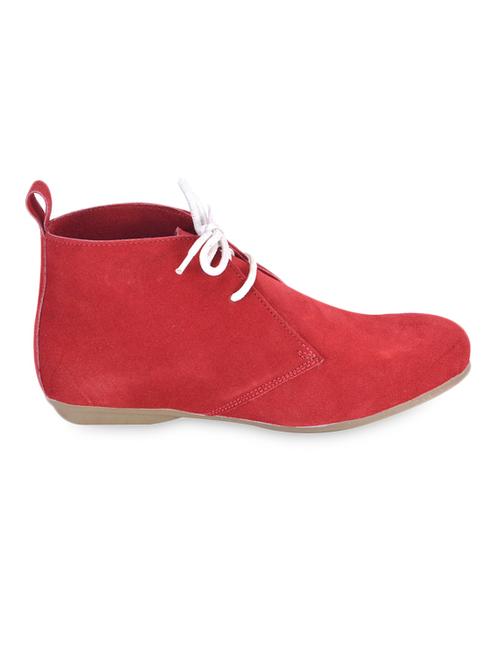 red ankle length boots - 1092477 - Very Small Image - 1