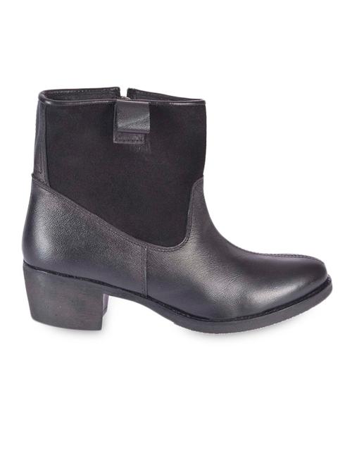 black side zip boots - 1092483 - Very Small Image - 1