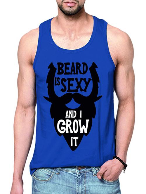 blue cotton vest - 10925317 - Very Small Image - 1