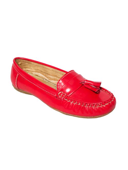 pink leatherette loafers - 10925386 - Very Small Image - 1