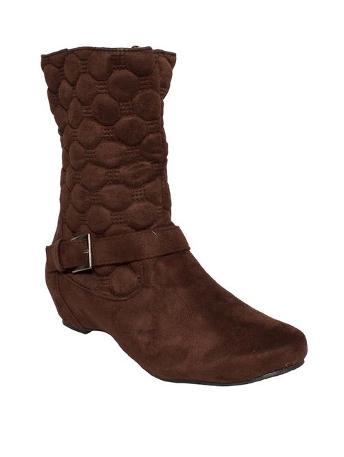 brown leatherette boot - 10925539 - Very Small Image - 1