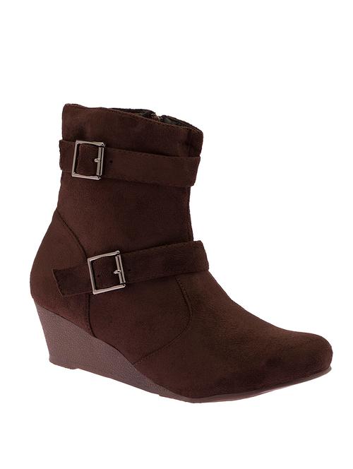 brown suede ankle boot - 10925629 - Very Small Image - 1