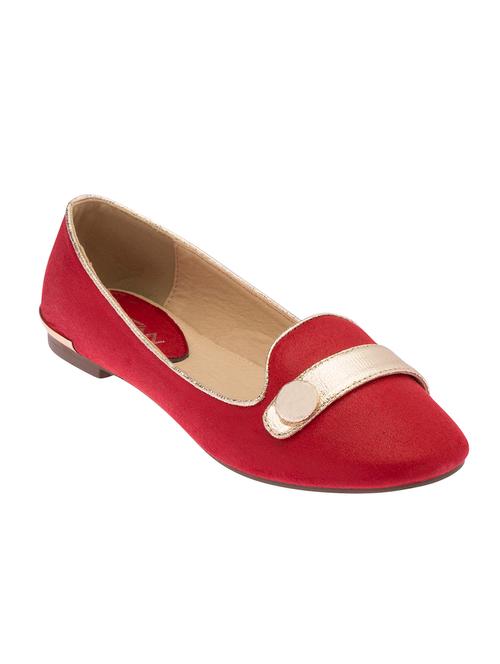 red leatherette ballerina - 10925695 - Very Small Image - 1