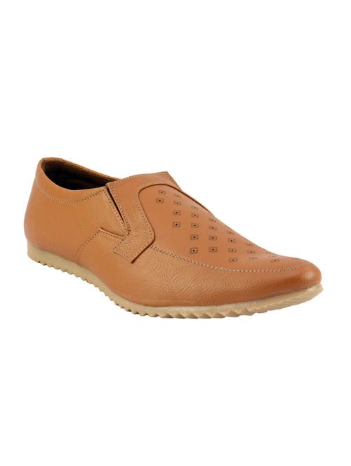 brown leatherette loafers - 10934644 - Very Small Image - 1