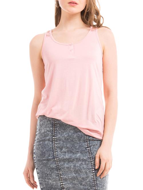 light pink polyester top - 10935000 - Very Small Image - 1