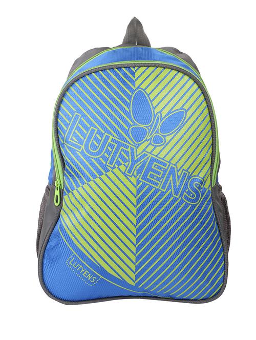 blue, green polyester backpack - 10936615 - Very Small Image - 1