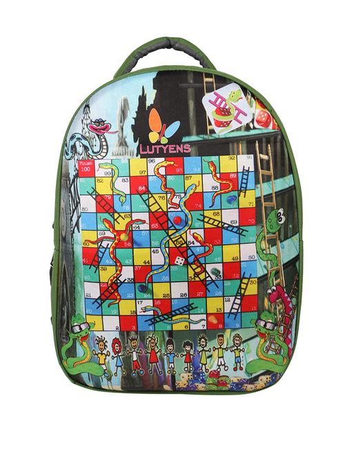 multi colored polyester backpack - 10936625 - Very Small Image - 1
