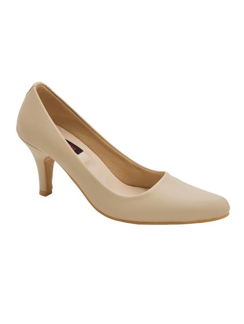 off white faux leather pumps - 10945470 - Very Small Image - 1