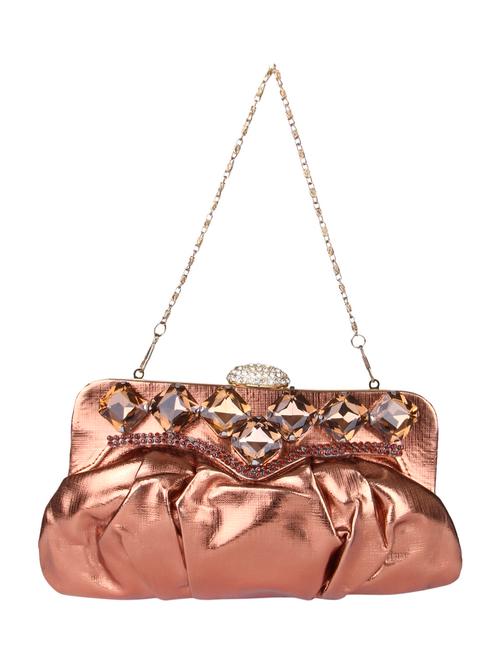 Copper silk clutch - 1094652 - Very Small Image - 1