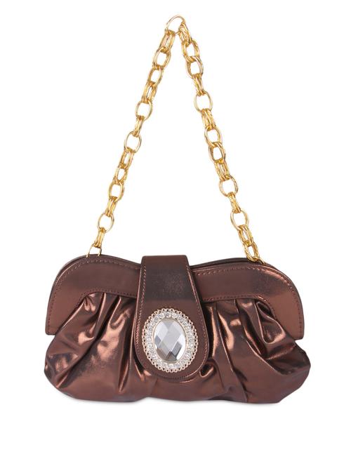 Crystal stone embellished clutch - 1094668 - Very Small Image - 1