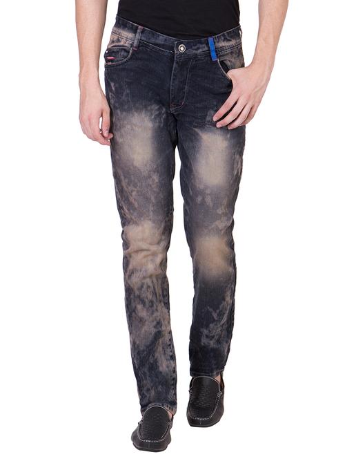 black cotton lycra jeans - 10956841 - Very Small Image - 1